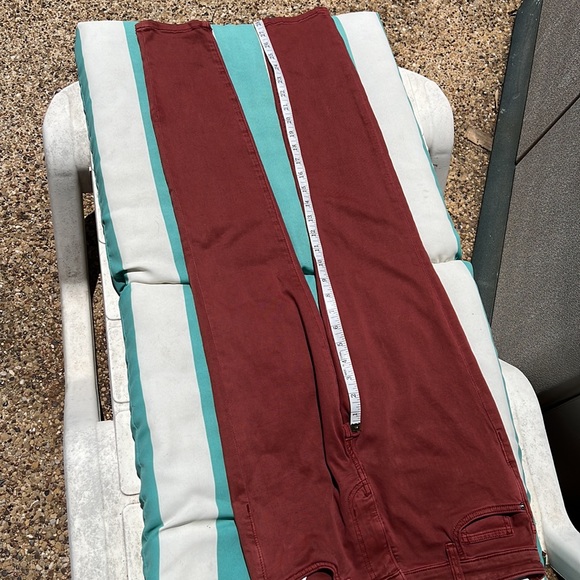 NWT Current Elliott The Original Stiletto Washed Berry Size 28 - Picture 9 of 10